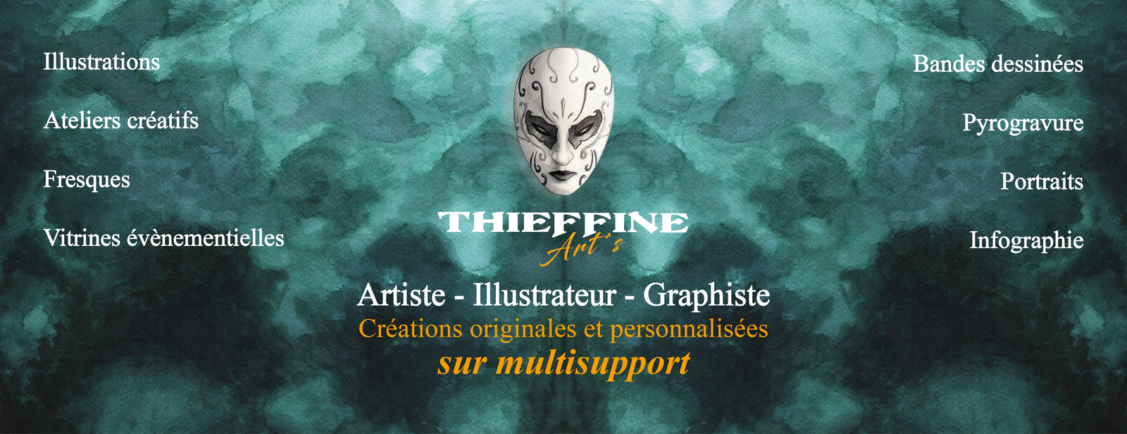 artiste illustrateur graphiste thieffine art's bucy le long
