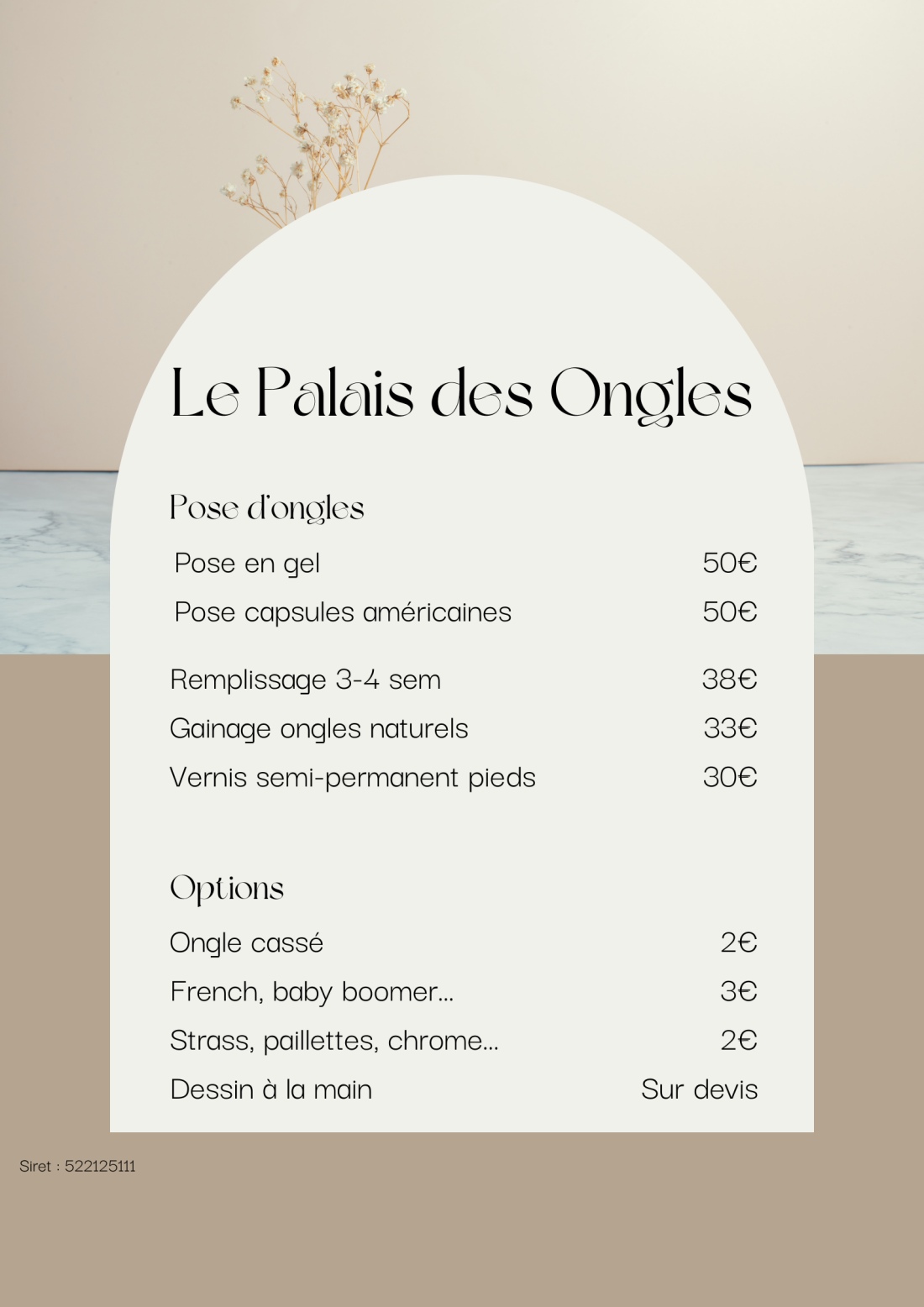 Le Palais des Ongles bucy le long